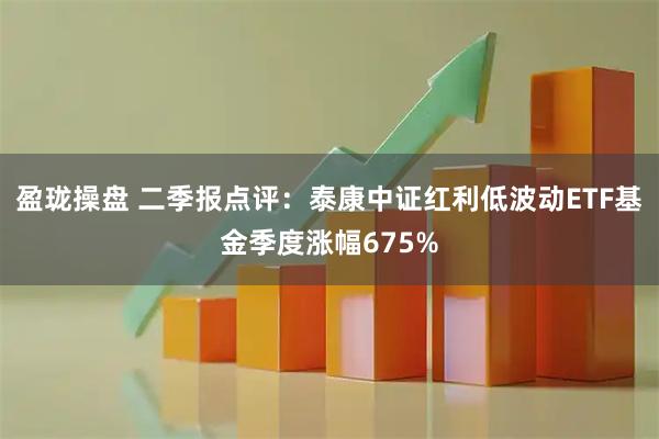 盈珑操盘 二季报点评：泰康中证红利低波动ETF基金季度涨幅675%